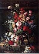 unknow artist Floral, beautiful classical still life of flowers.065 oil painting reproduction
